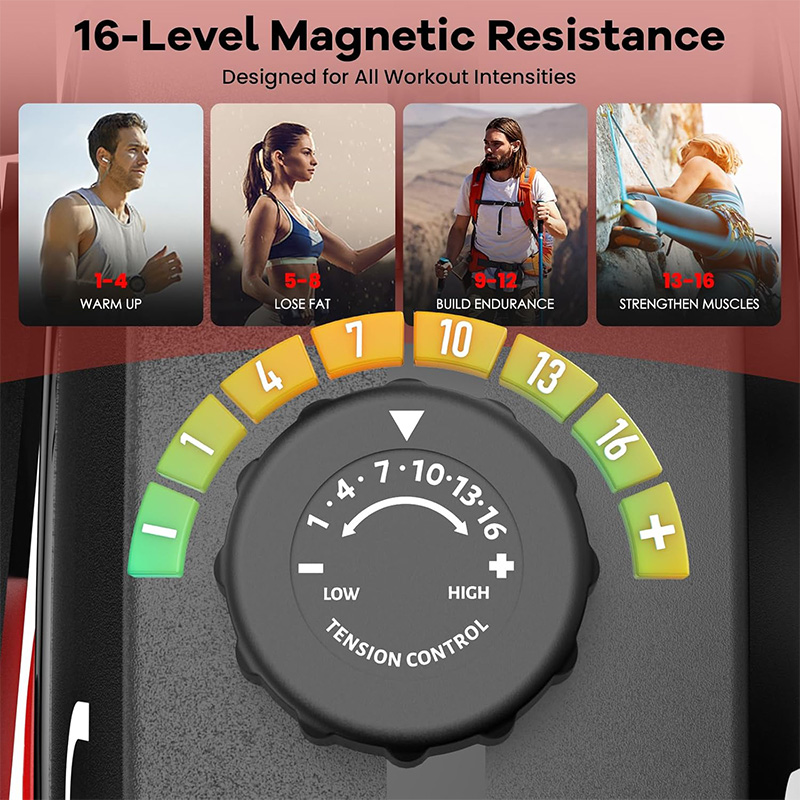 Pooboo 가정용 리컴번트 운동 자전거, 암 운동 기 - Exercise Bike Magnetic Resistance 리뷰 및 가격